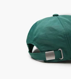 about:blank Box Cap Epsom Green Ecru