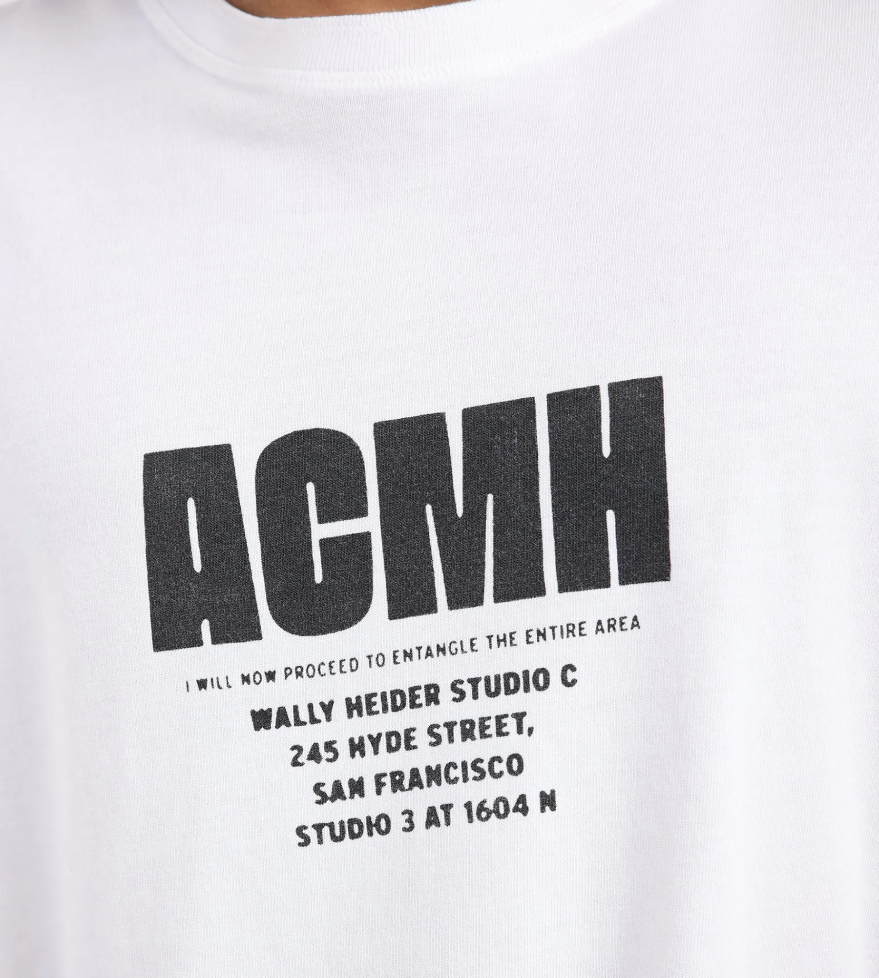 ACMH By Magic Castles Acmh Tee Off White