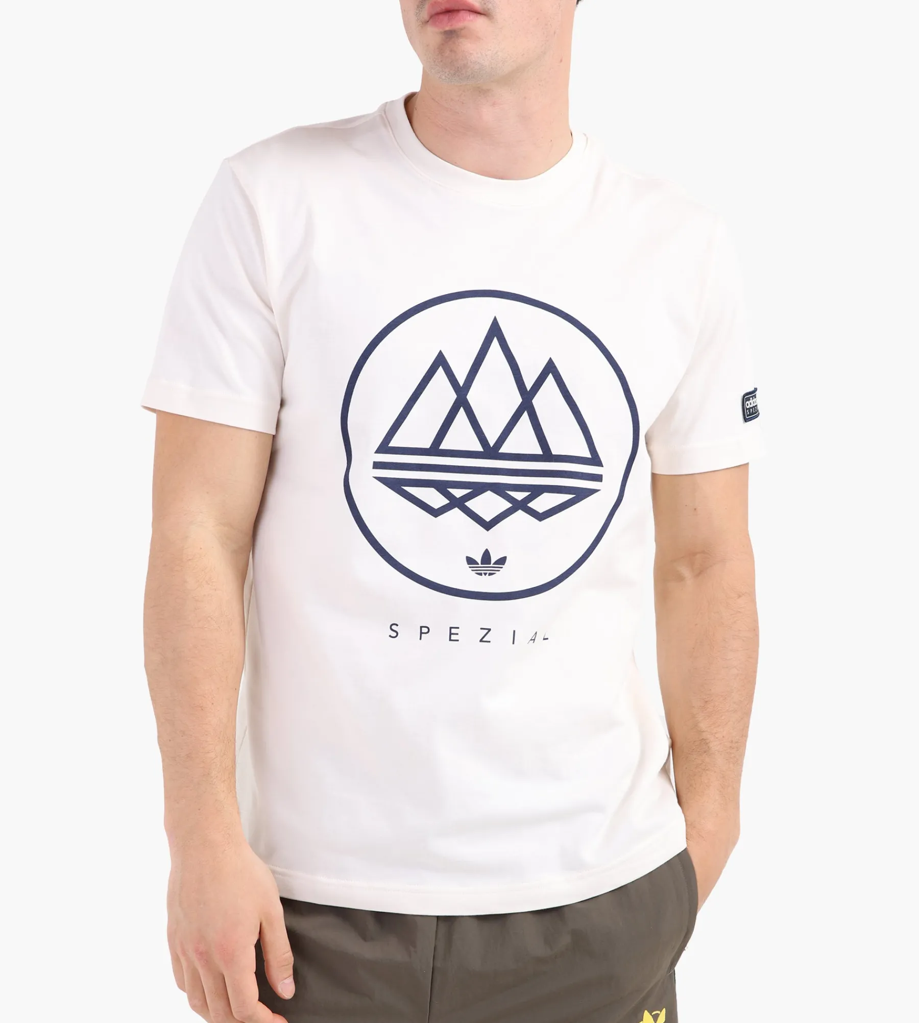 Adidas Mod SPZL Tee Chalk White Wild Pine