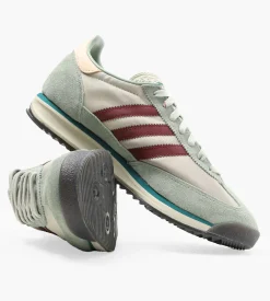 Adidas SL72 RS Putty Grey Shadow Red Legacy Teal