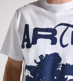 Arte Antwerp Big Flower T-shirt White