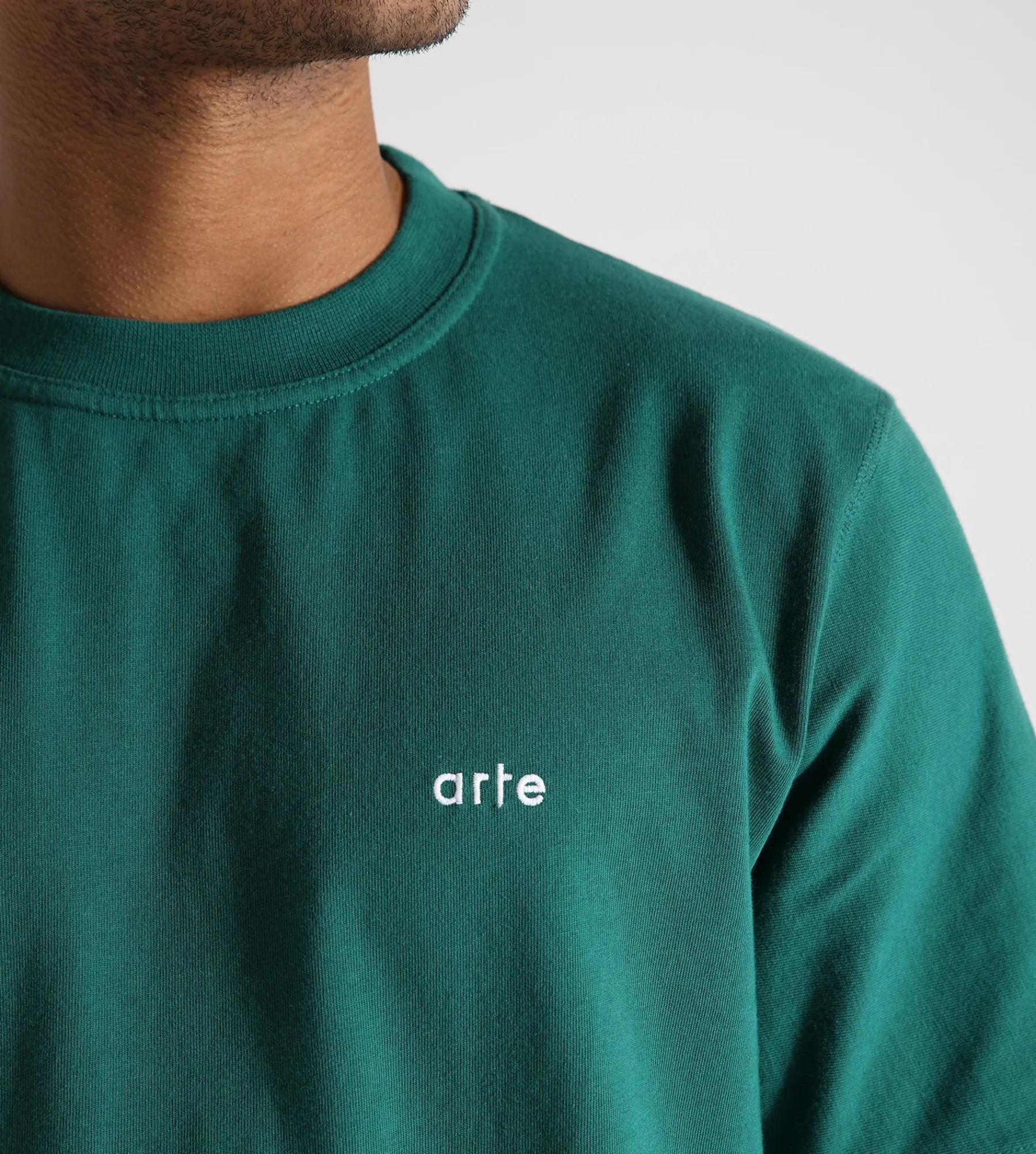 Arte Antwerp Big Spiral Print T-shirt Green