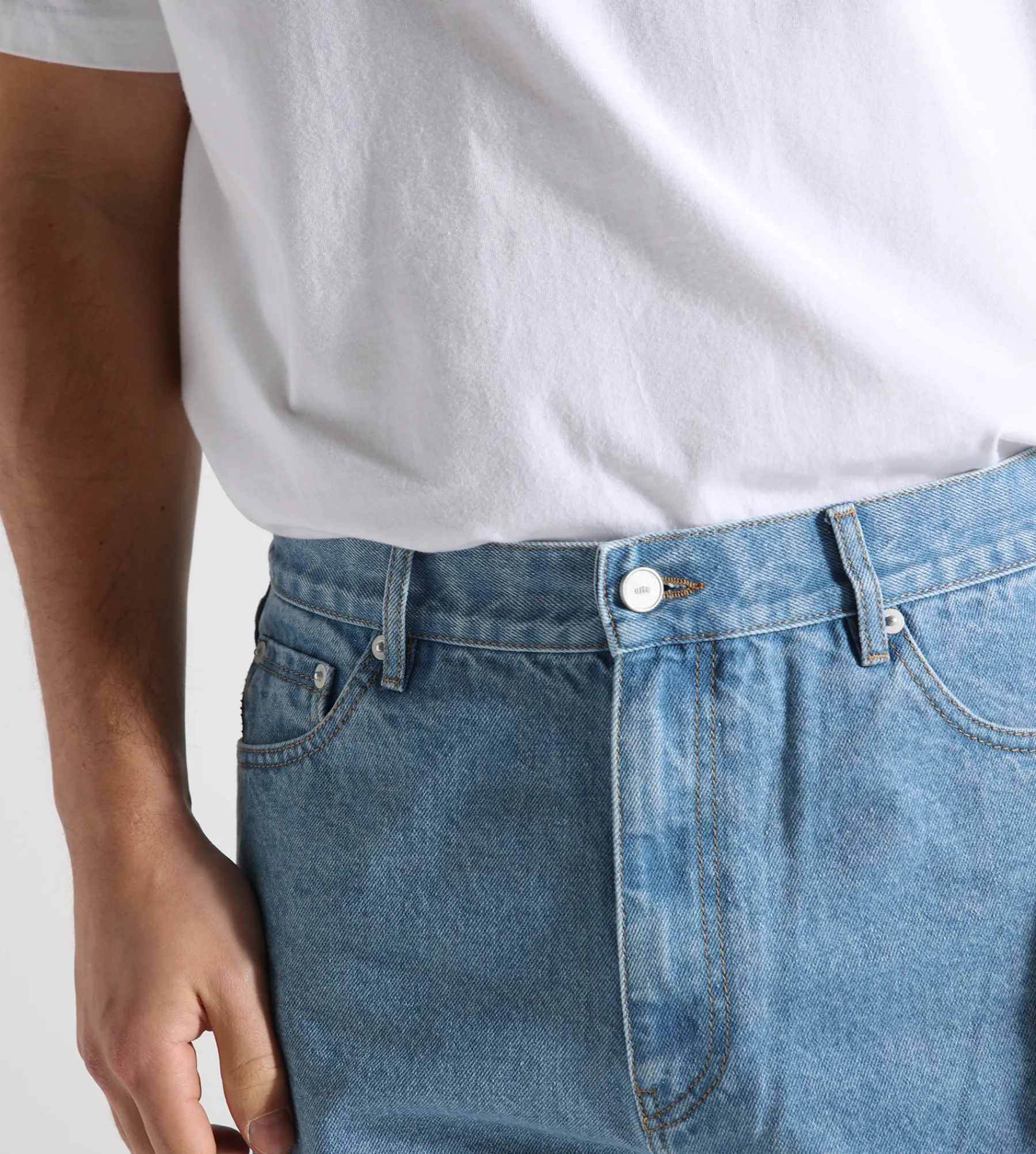 Arte Antwerp Bird Denim Pants Bleach