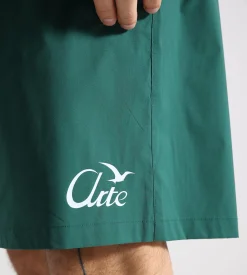 Arte Antwerp Birds Logo Shorts Green