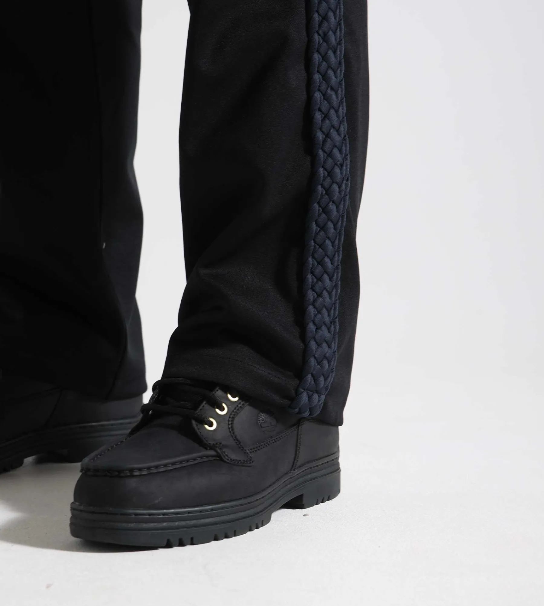 Arte Antwerp Braid Strip Pants Black