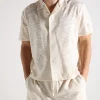 Arte Antwerp Crochet Shirt Cream