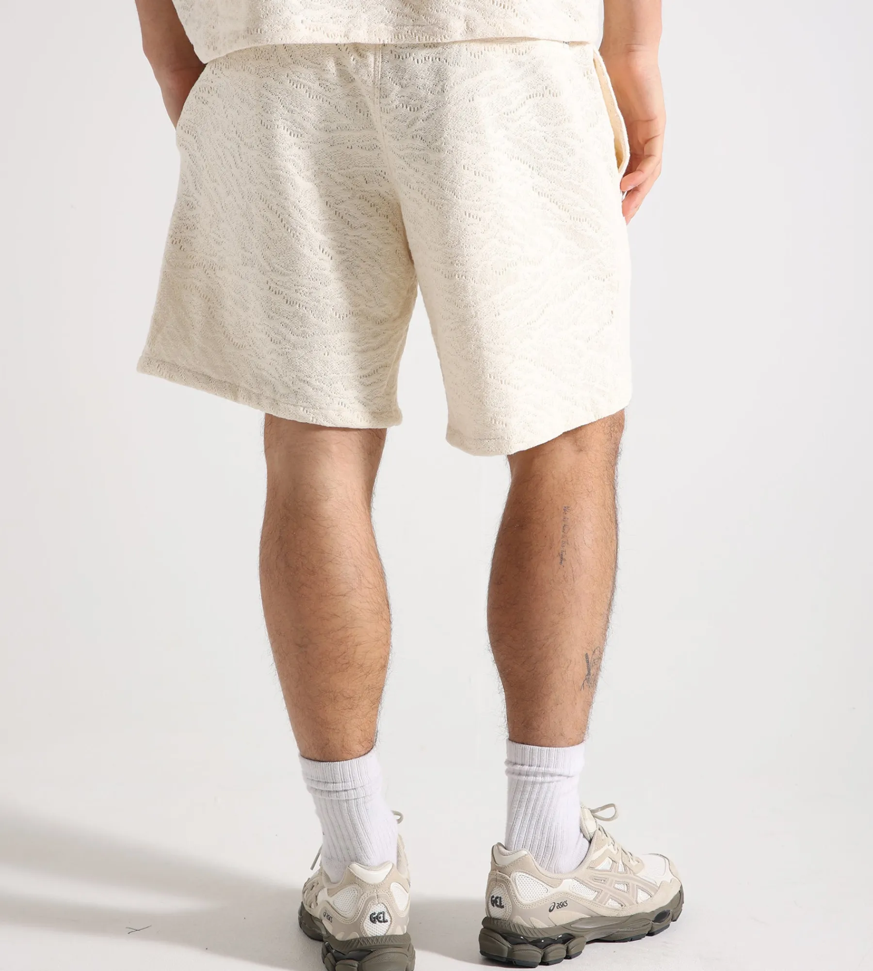 Arte Antwerp Crochet Short Cream