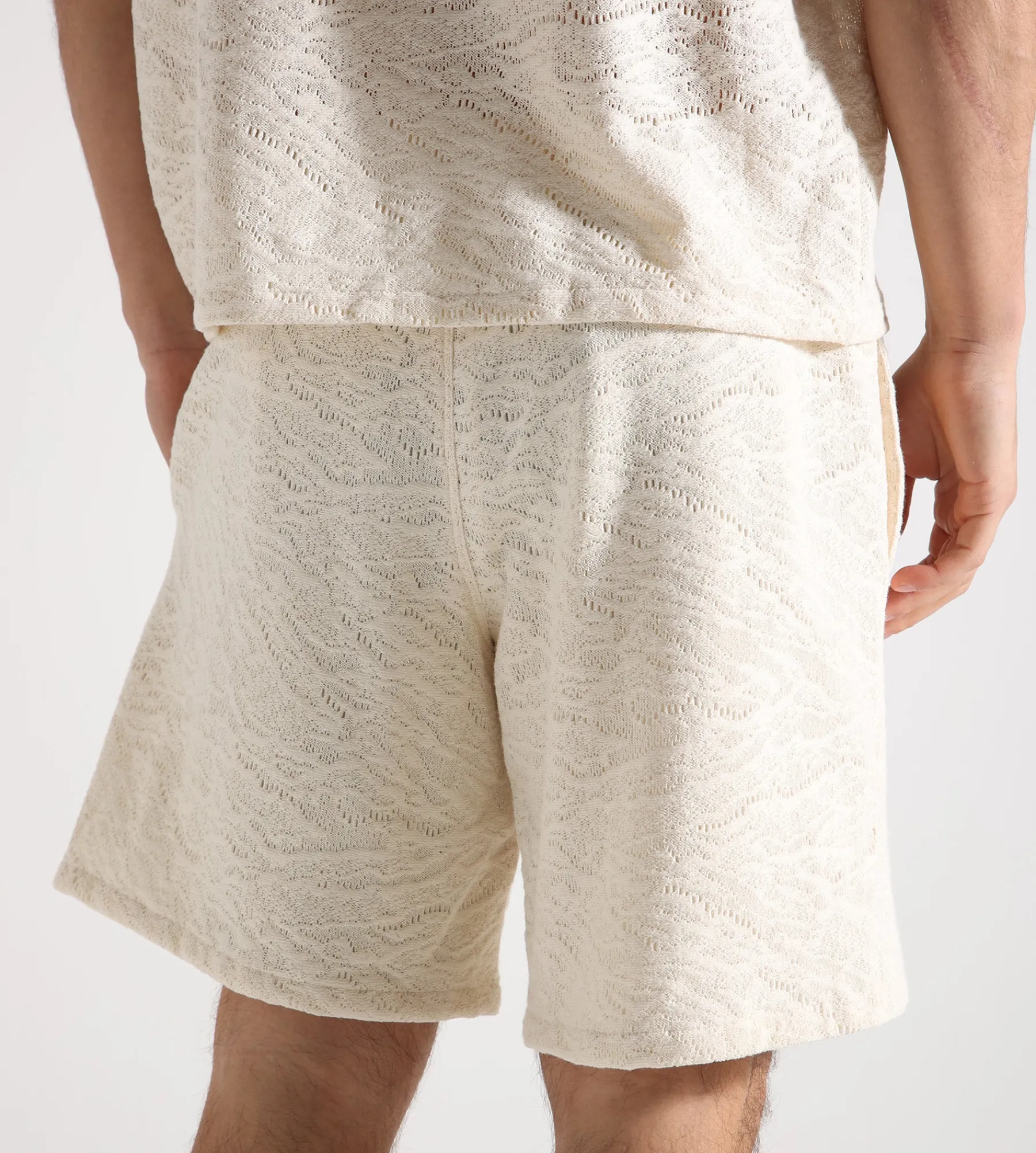 Arte Antwerp Crochet Short Cream
