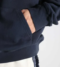Arte Antwerp Heart Logo Hoodie Navy