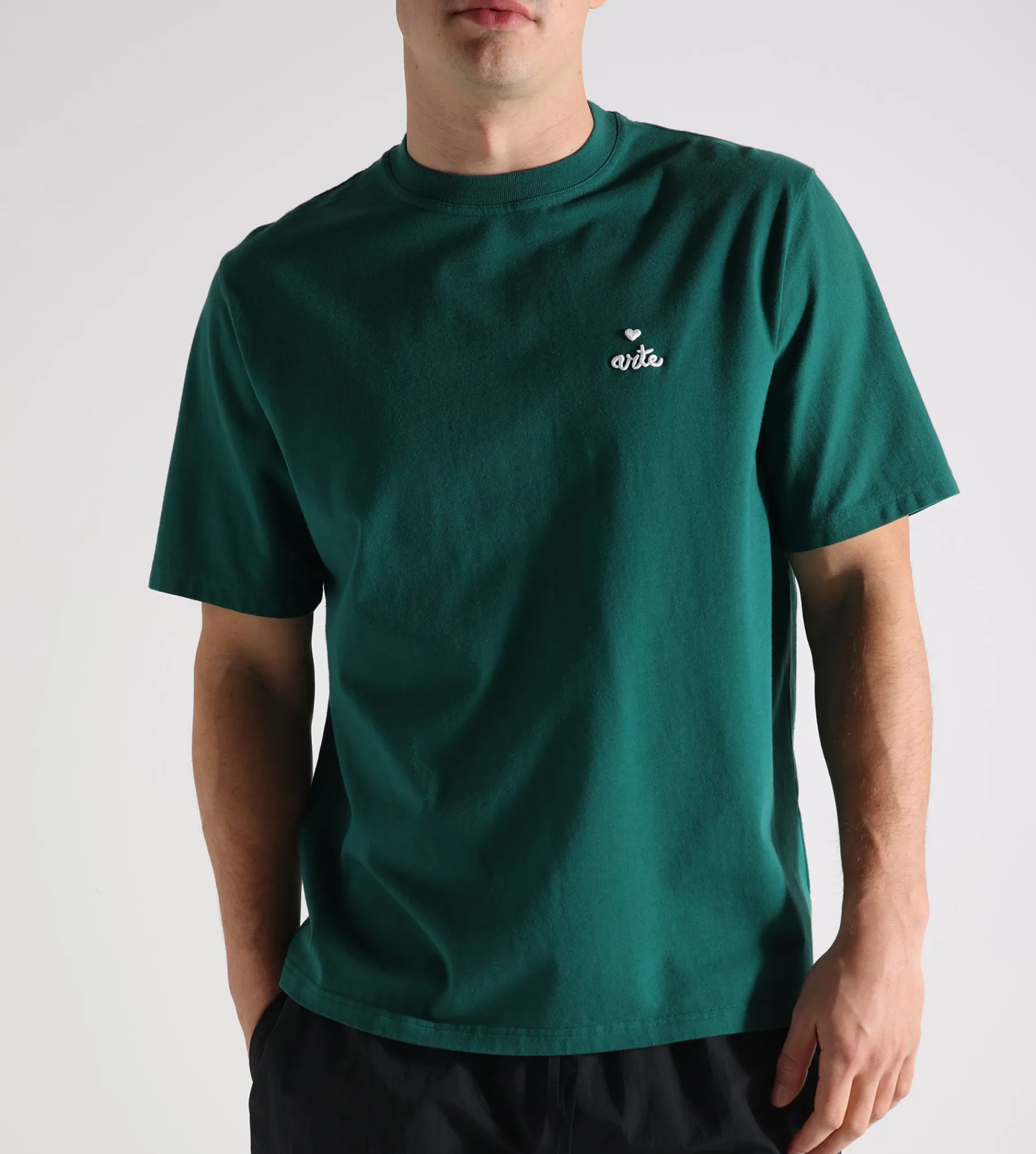 Arte Antwerp Heart Logo T-shirt Green