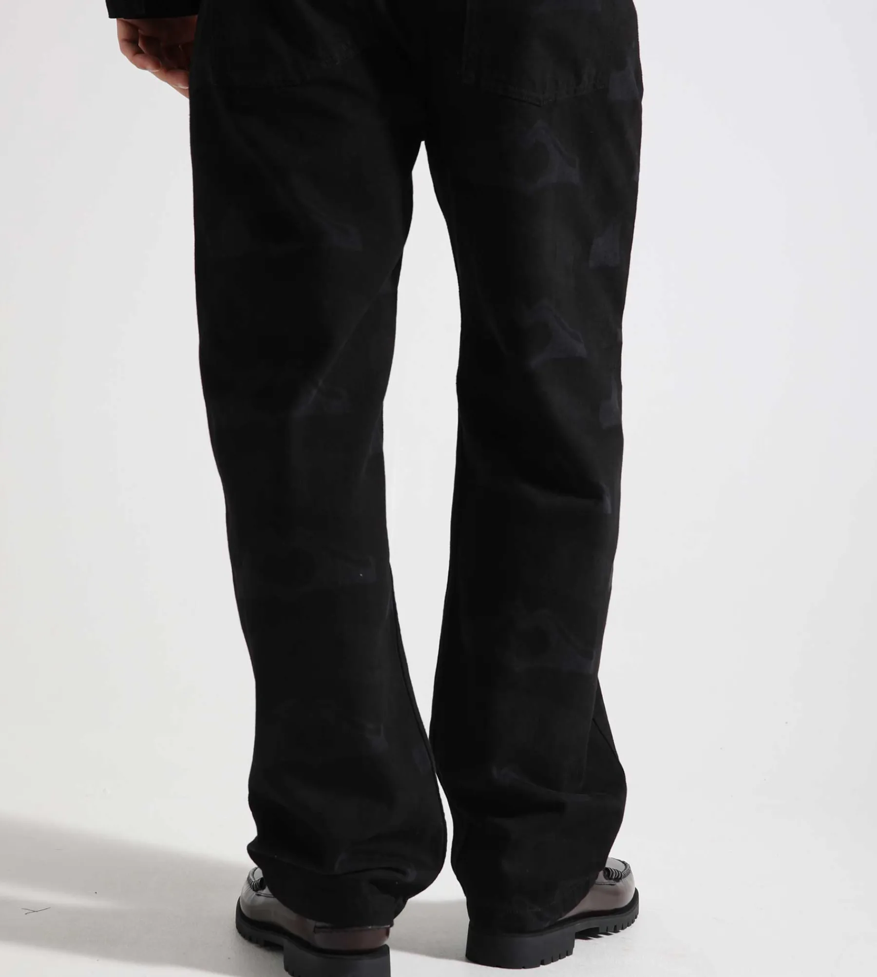 Arte Antwerp Heart Printed Pants Black