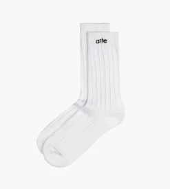 Arte Antwerp Line Socks White