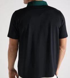 Arte Antwerp Logo Collar T-shirt Black Green