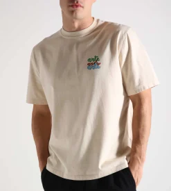 Arte Antwerp Multi Logo T-shirt Cream