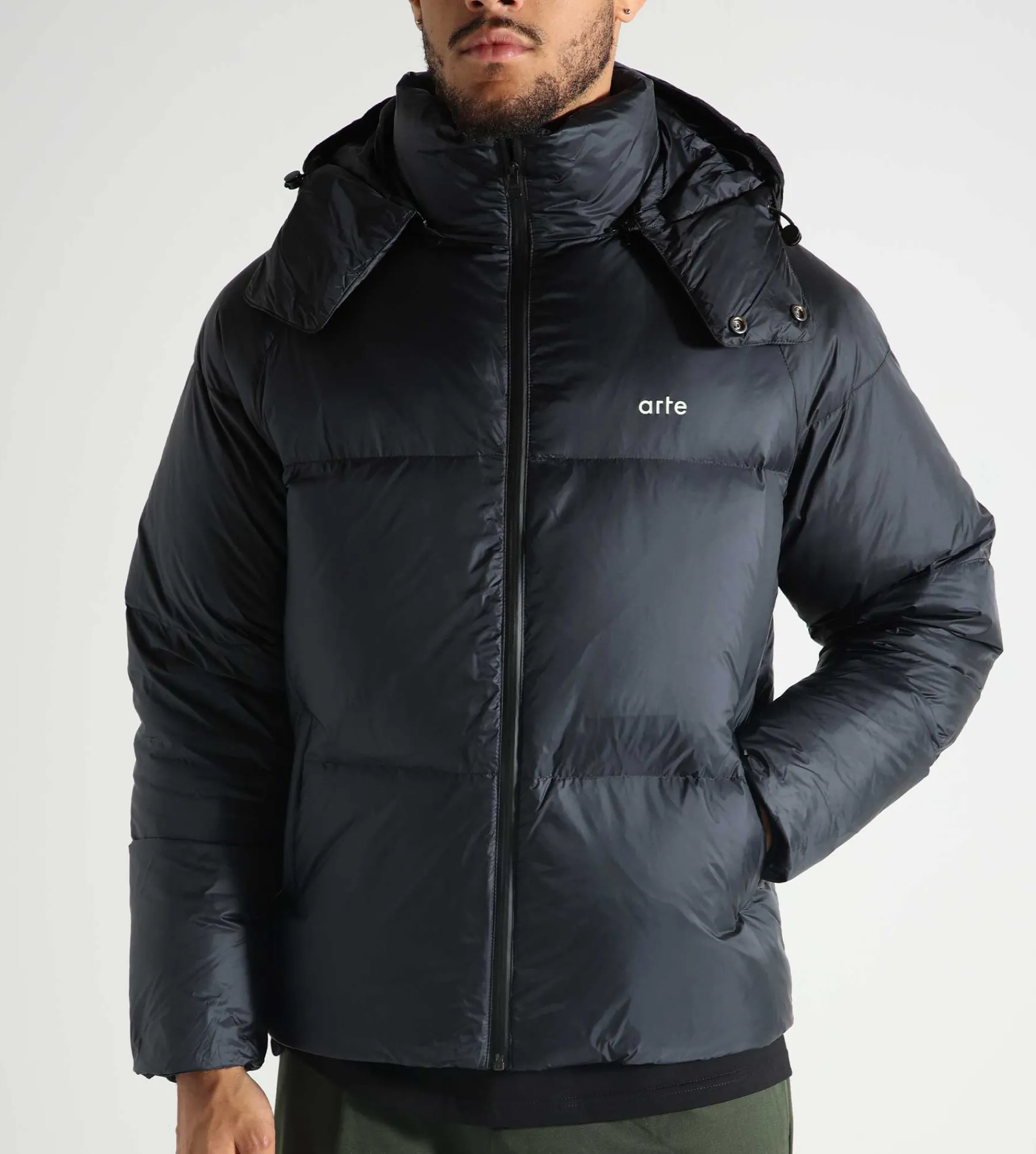 Arte Antwerp Puffer Jacket Black