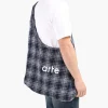 Arte Antwerp Square Fabric Bag Navy