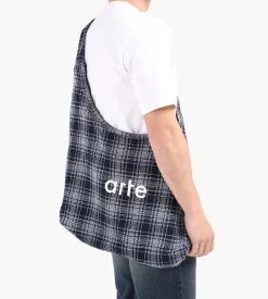 Arte Antwerp Square Fabric Bag Navy