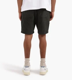 Baskèts Cord Shorts Moss Green