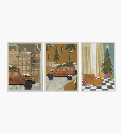 Baskèts "Home & Away" Christmas Cards 3 pack