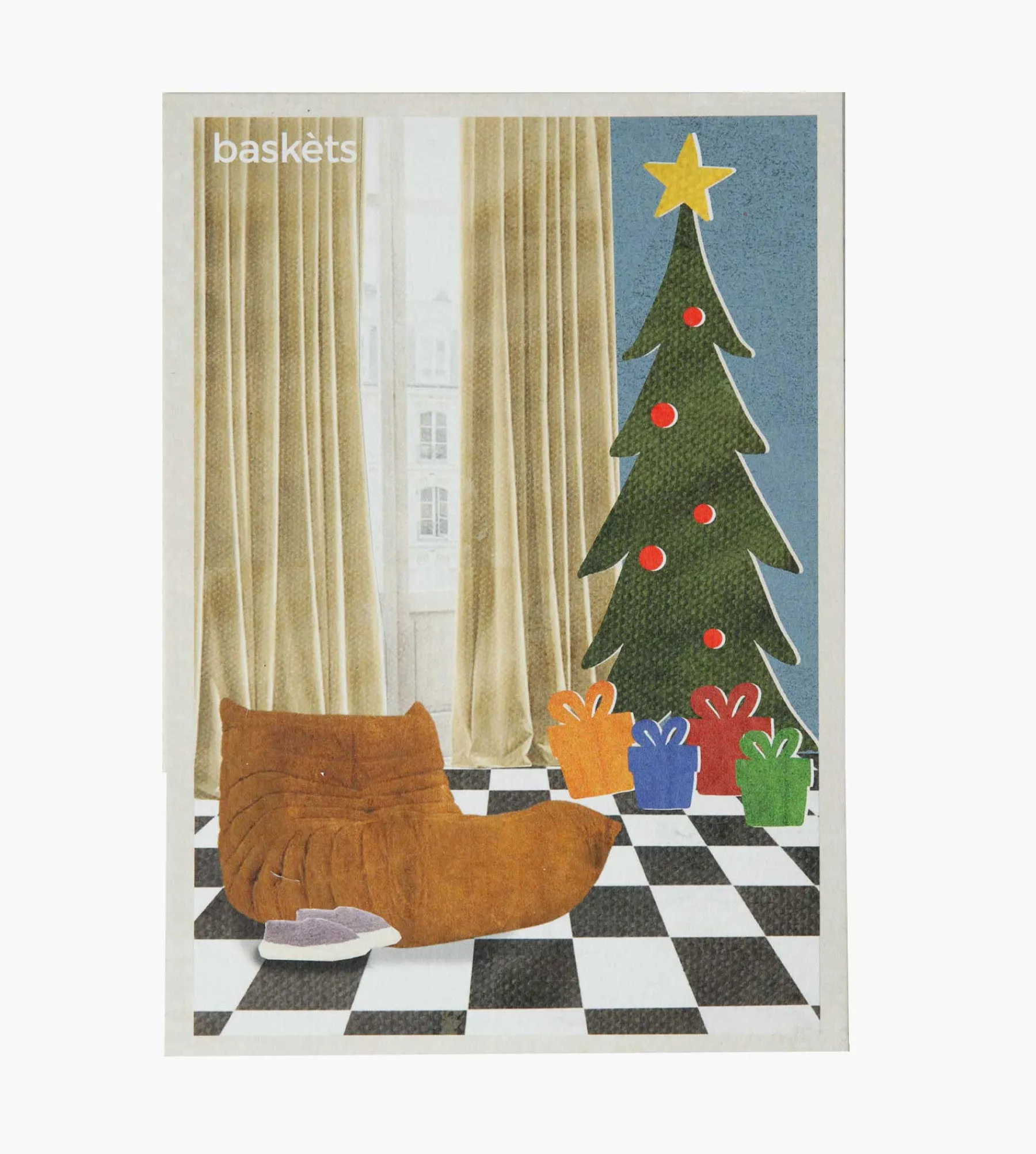 Baskèts "Home & Away" Christmas Cards 3 pack