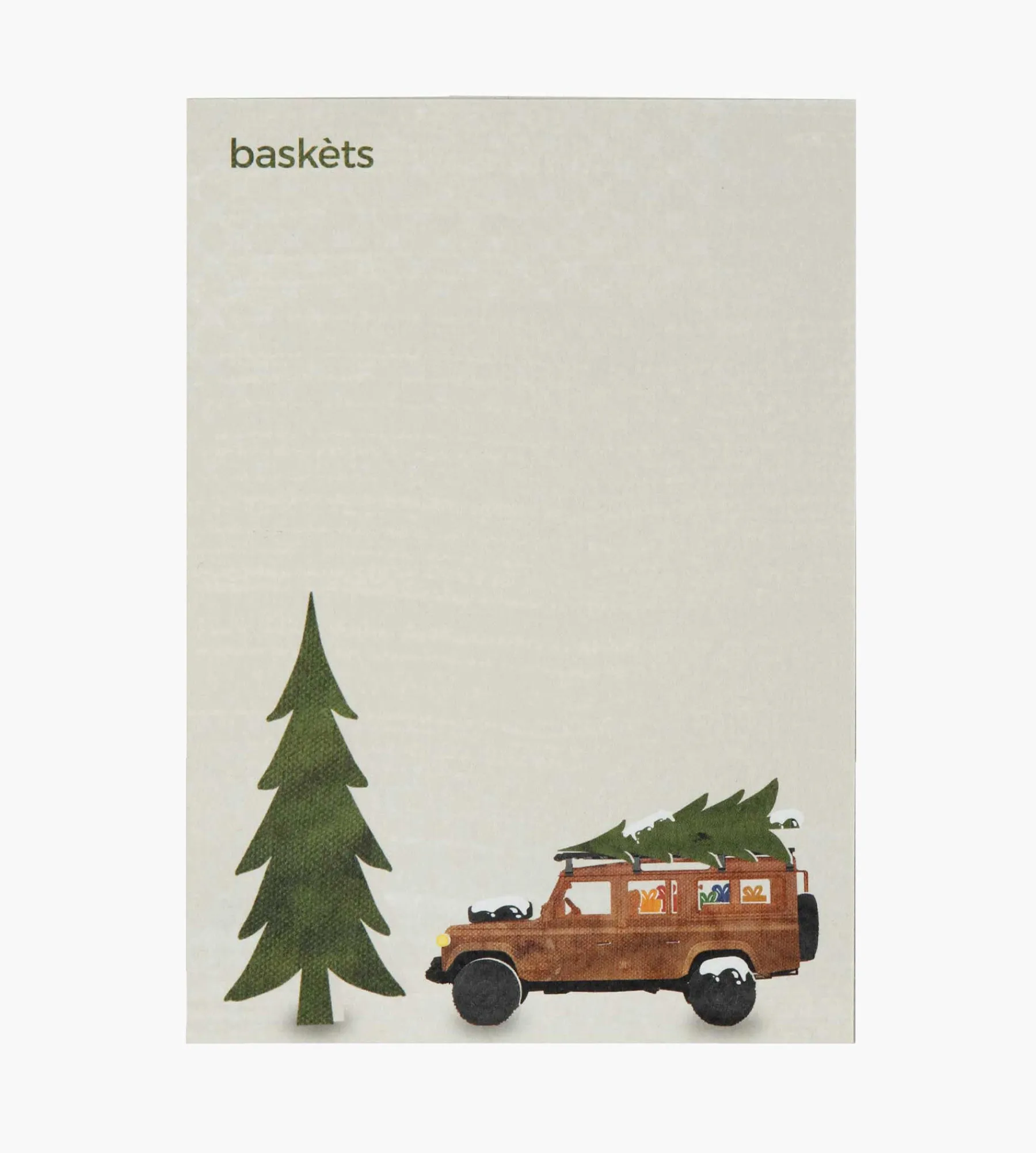 Baskèts "Home & Away" Christmas Cards 3 pack