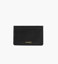 Baskèts Leather Cardholder Black