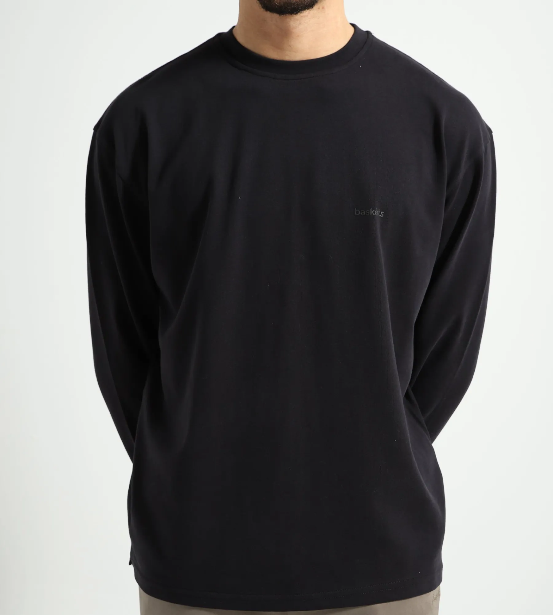 Baskèts Modern Essential Longsleeve Black