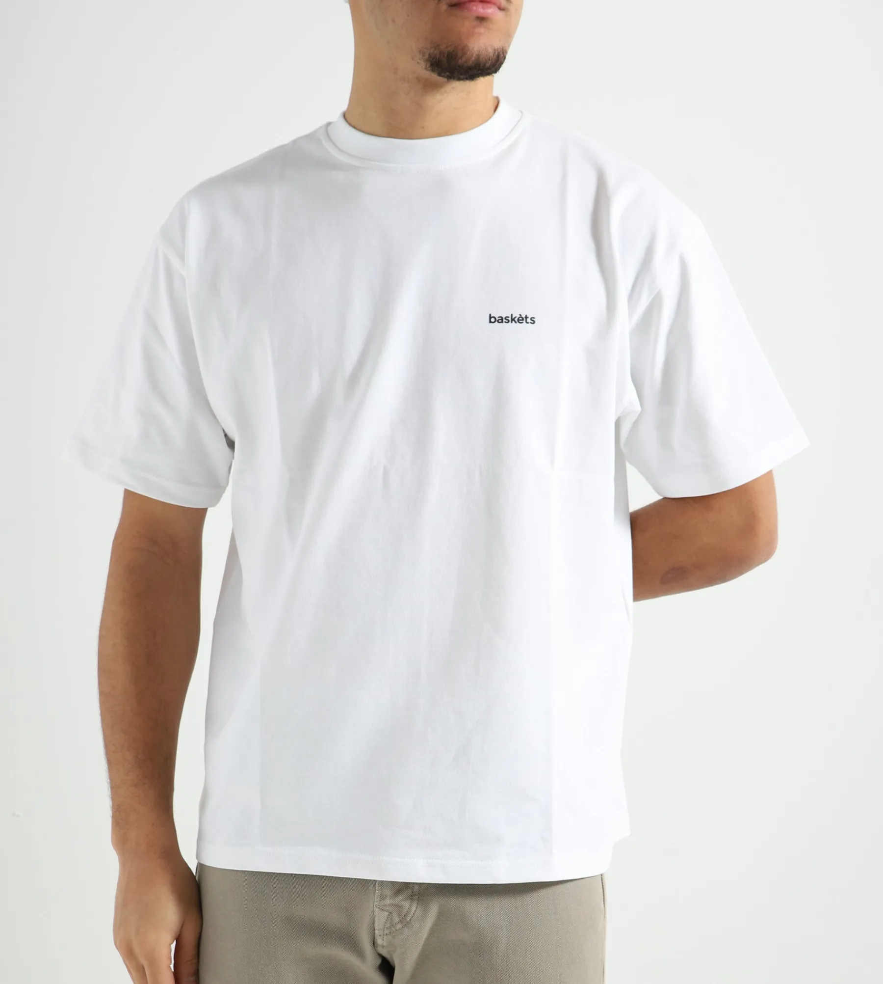 Baskèts Modern Essential Tee White