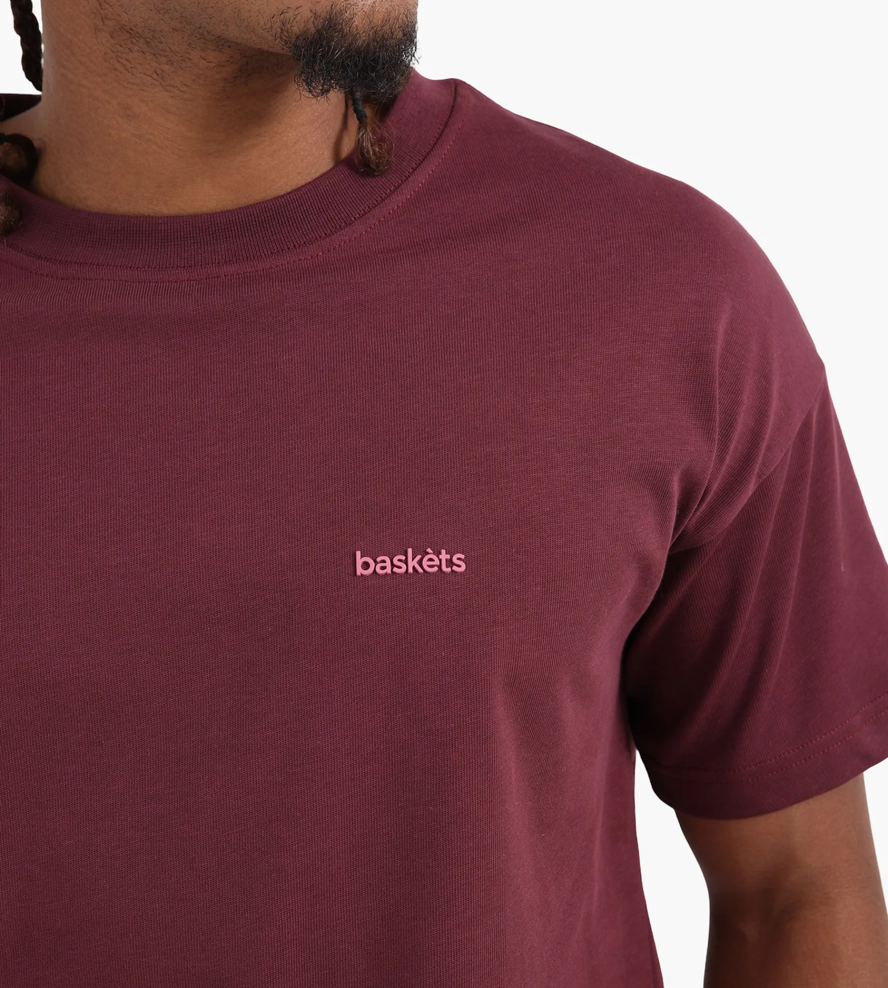Baskèts Modern Essential Tee Midnight Cherry