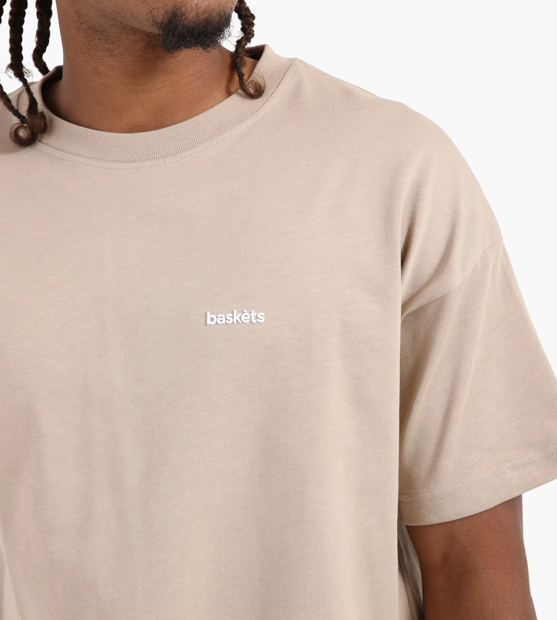 Baskèts Modern Essential Tee After Taupe