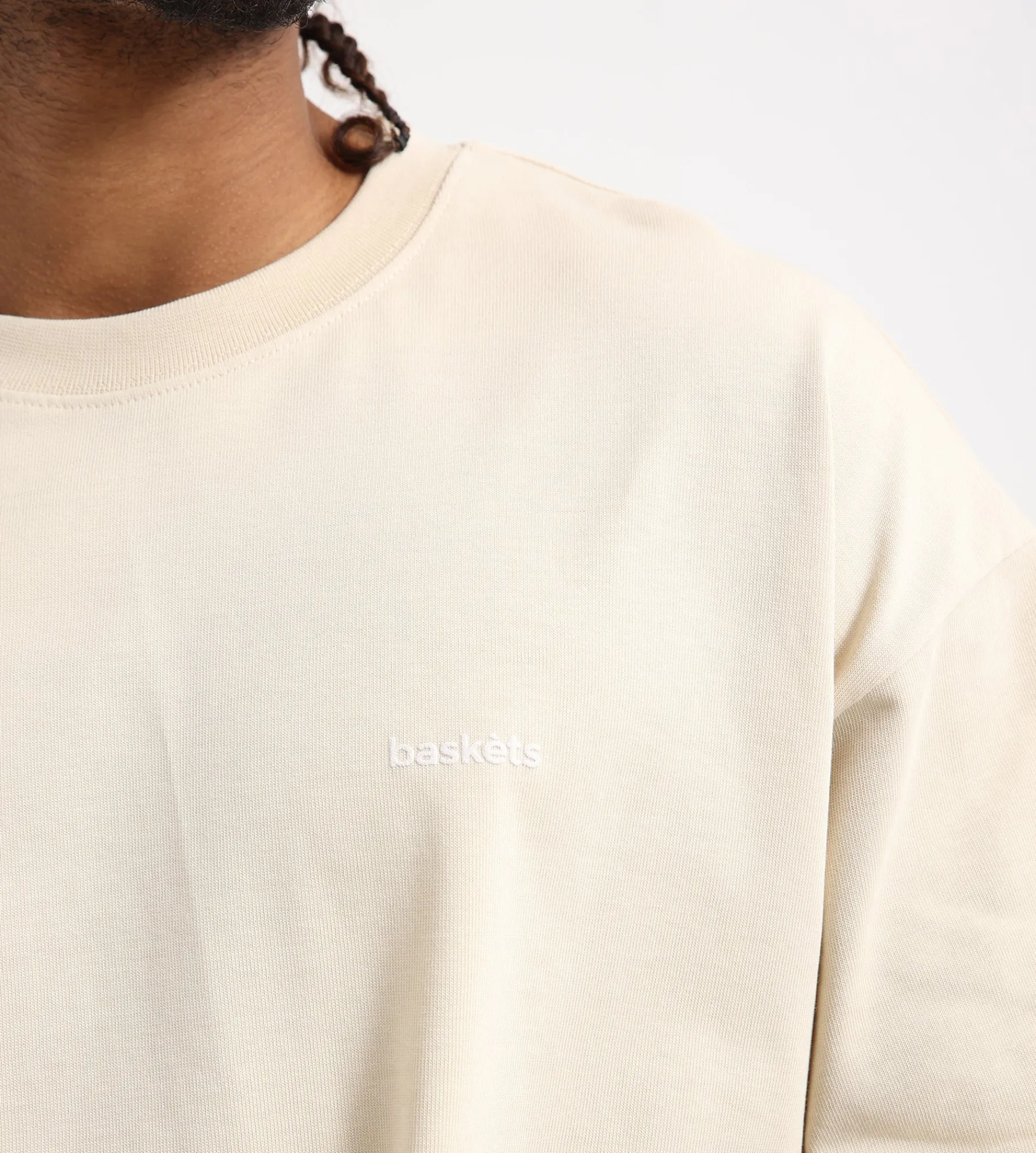 Baskèts Modern Essential Tee Moonstone