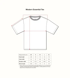 Baskèts Modern Essential Tee Moonstone