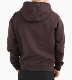 Baskèts Modern Zip Hoodie Marron