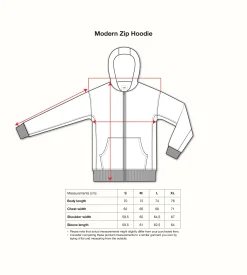 Baskèts Modern Zip Hoodie Marron