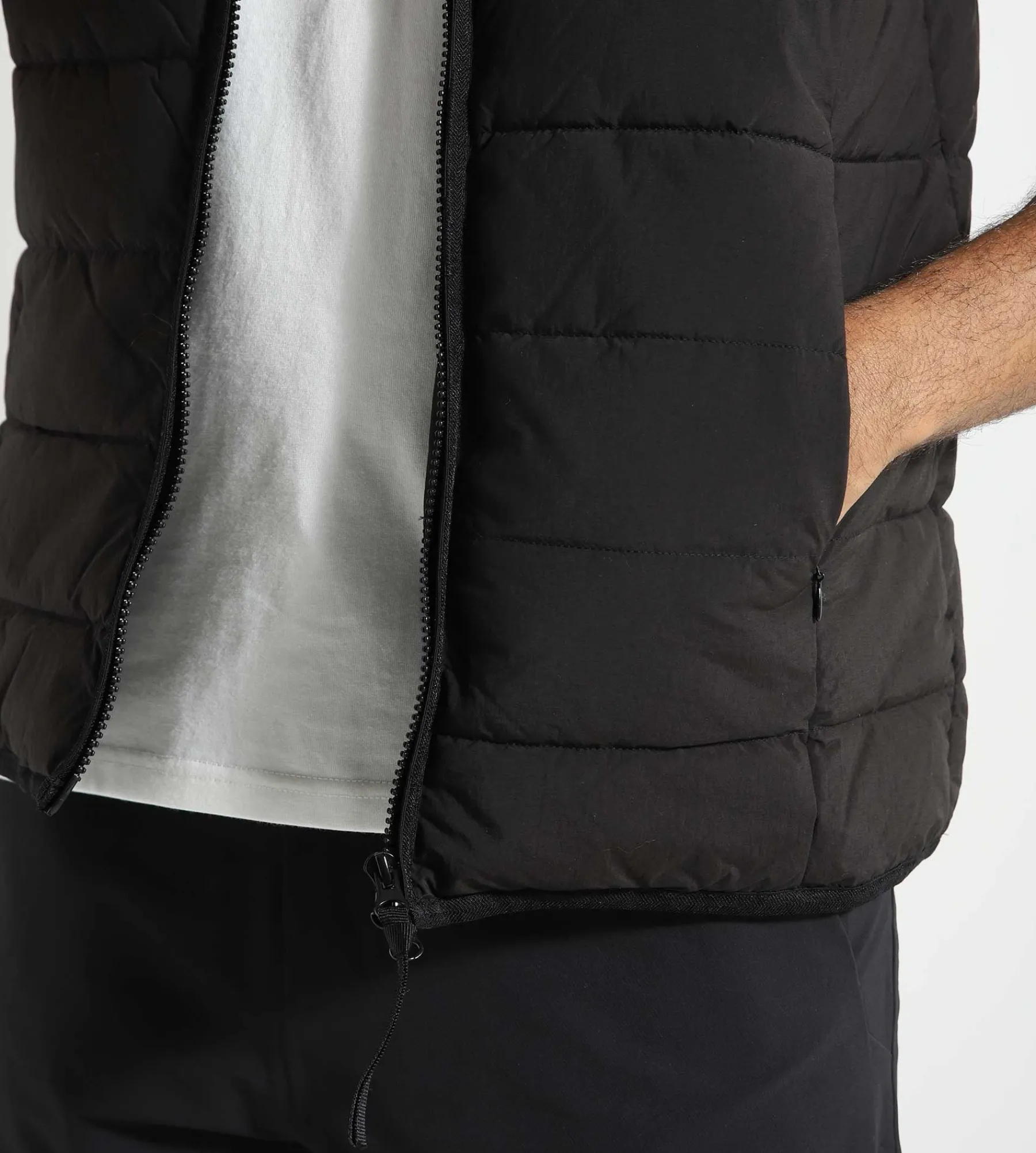 Baskèts Nylon Bodywarmer Black