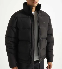 Baskèts Nylon Puffer Jacket Black