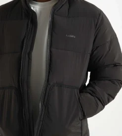 Baskèts Nylon Puffer Jacket Black