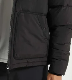 Baskèts Nylon Puffer Jacket Black