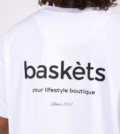 Baskèts Your Lifestyle Boutique Tee White