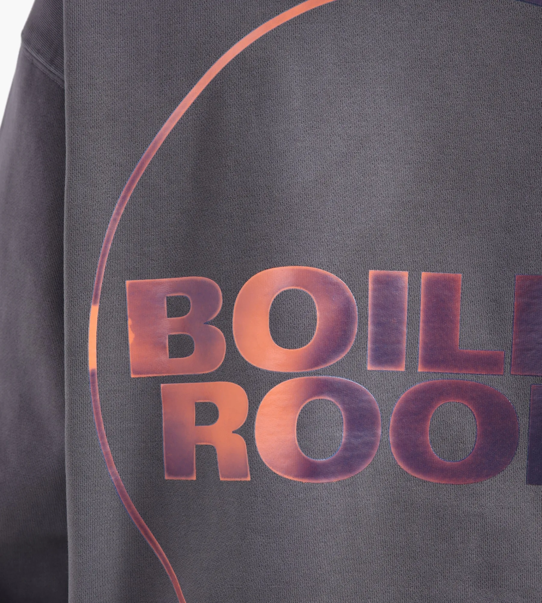 Boiler Room Core Hoodie Garment Dye Slate