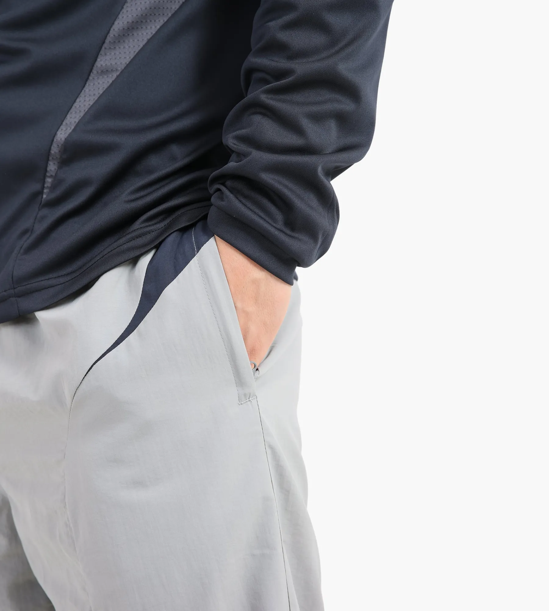 Boiler Room Shell Track Pant Grey