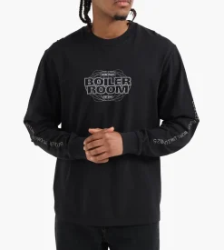 Boiler Room World Tour Longsleeve Black