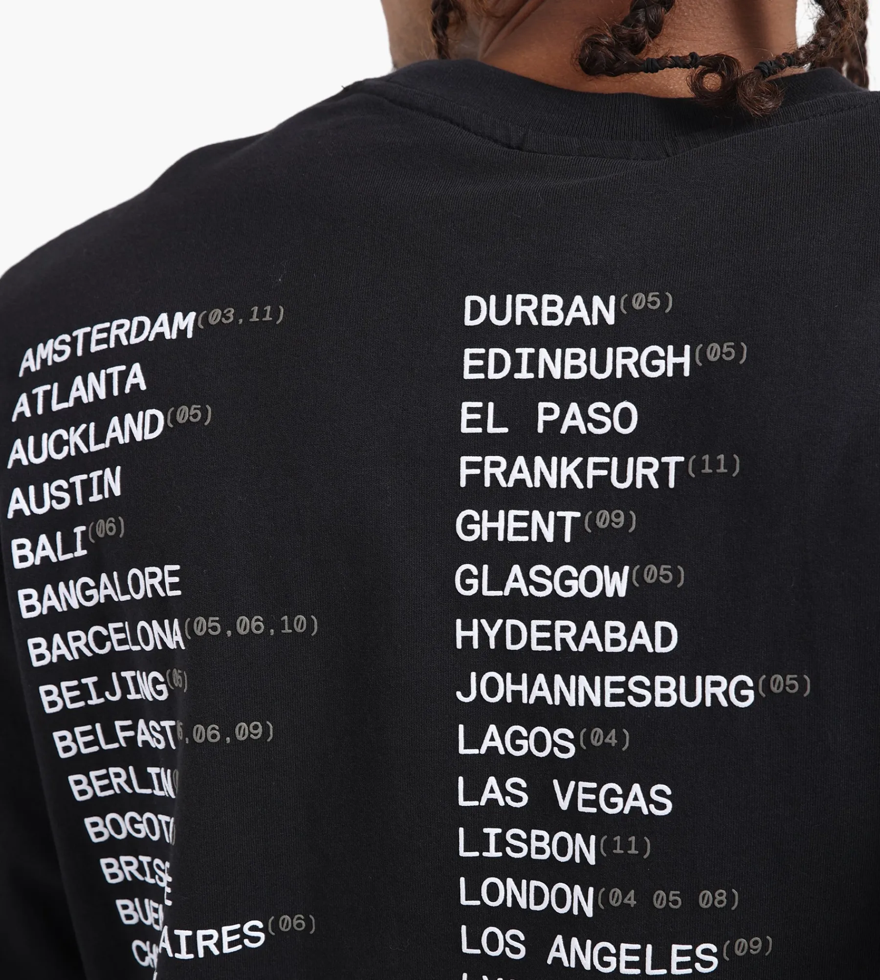 Boiler Room World Tour Longsleeve Black