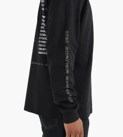 Boiler Room World Tour Longsleeve Black
