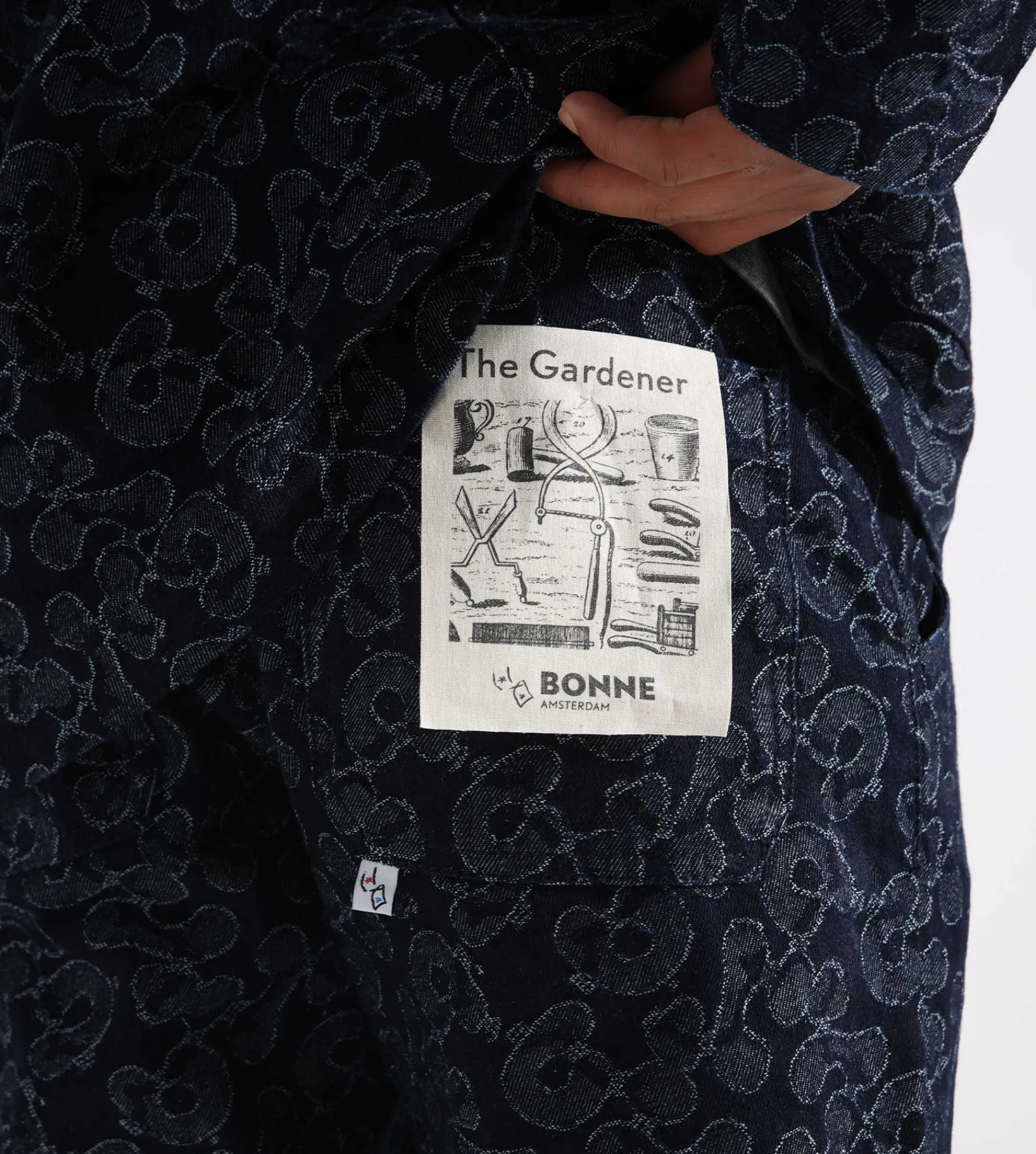 BONNE Pants Mien Ruys Jacquard