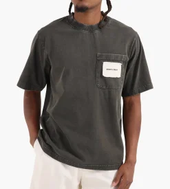 Bram's Fruit Chest Pocket T-Shirt Washed Charcoal