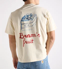 Bram's Fruit Crate Acrylic T-Shirt Beige