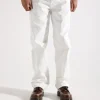 Bram's Fruit Denim Trouser White