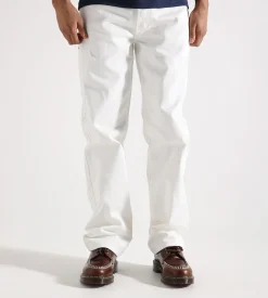 Bram's Fruit Denim Trouser White