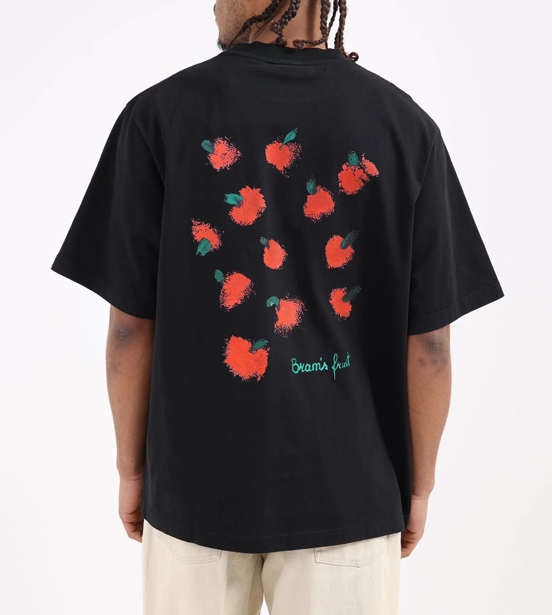 Bram's Fruit Fruit Acrylic T-Shirt Black
